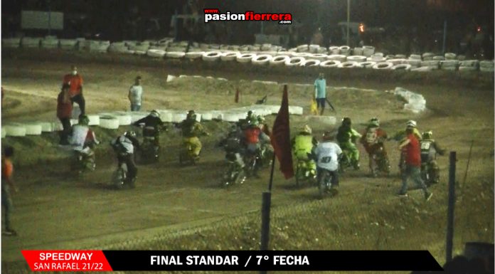 MOTOS STANDAR 110cc Finales A y B – 7° fecha Speedway San Rafael Mza 21/22