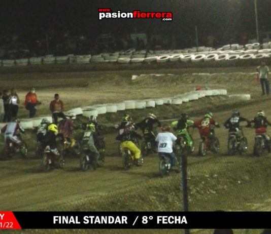 MOTOS STANDAR 110cc – 8° fecha Speedway San Rafael Mza 21/22