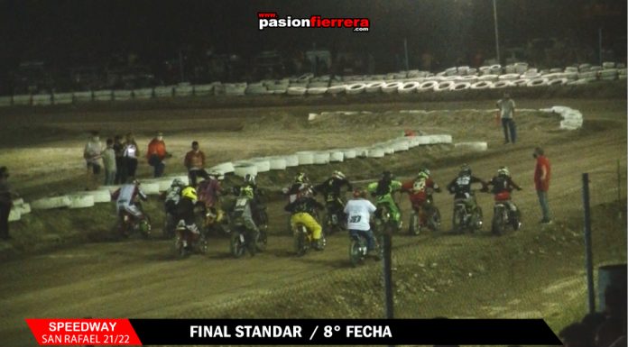 MOTOS STANDAR 110cc – 8° fecha Speedway San Rafael Mza 21/22