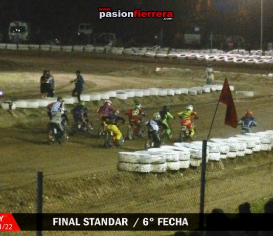 MOTOS STANDAR 110cc – 6° fecha Speedway San Rafael Mza 21/22