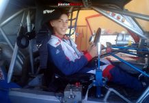 Agustín Palau tuvo su primera prueba en la Chevy de TC Cuyano…