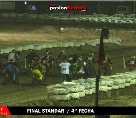 Motos STANDAR 110cc, Series y Finales – 4° Fecha Speedway San Rafael 21/22