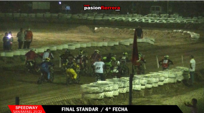 Motos STANDAR 110cc, Series y Finales – 4° Fecha Speedway San Rafael 21/22