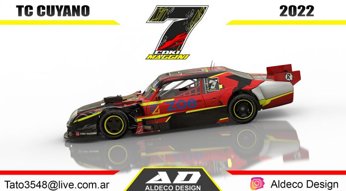 Así lucirá la Chevy de Coki Maggini, excelente diseño…