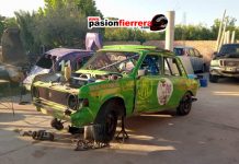 Otro de los que se golpeó fuerte no quiere perderse el coronación, en Bonino Racing se trabaja intensamente…