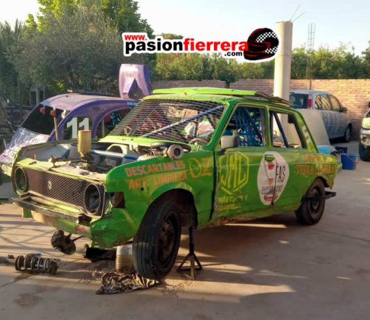 Otro de los que se golpeó fuerte no quiere perderse el coronación, en Bonino Racing se trabaja intensamente…