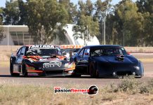 Ganó Tulio Ismael, la Chevy negra del piloto local recibió la de cuadros como líder, Ricardo Moreno excluido por maniobra en perjuicio de Carlos Bachiochi…