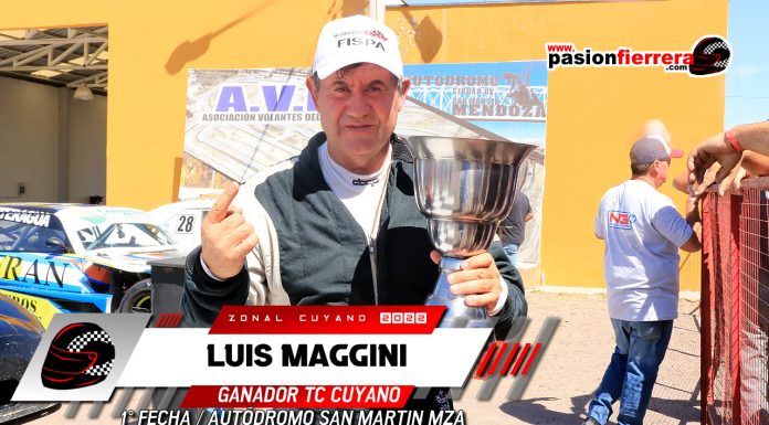 Pole, serie y ahora final, Luis Maggini se llevó todo en el TC Cuyano de la mano de Gerardi Motorsport y el NG Racing
