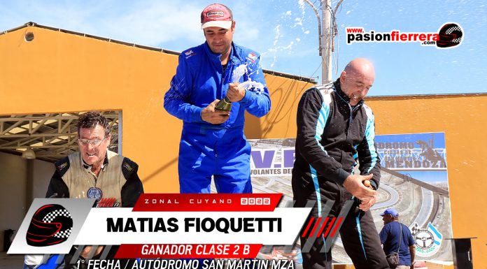 Mati Fioquetti es el primer ganador de la Clase 2, Ferrer e Imberti completaron el podio…