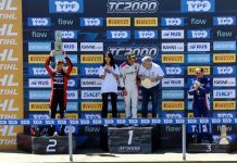 Mendoza en el podio del STC 2000, Julian Santero 2° y Bernardo Llaver 3°, la victoria quedĂł en manos de Leonel Pernia…