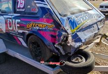 Con el auto muy herido Ema Bianchi pudo haber tenido un buen domingo…