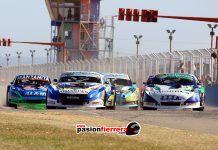 1 – 2 – 3 para la Familia Maggini en el TC Cuyano, Luis dominó, segundo Fabián y tercero Luisito…