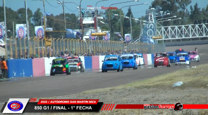 850 GRUPO 1 – 1° fecha Series y Final – Tradicionales San Martin Mza 2022