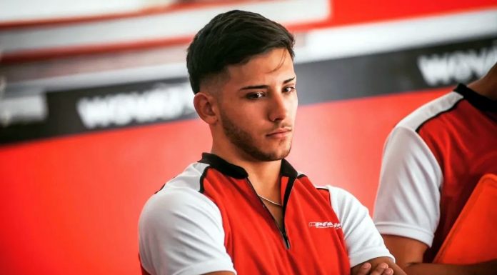 Nico Palau ante una carrera especial del Top Race V6 en Viedma