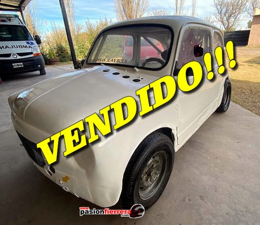 Aquí tienes la posibilidad de integrarte a la “850”, el Speedway o la “1100” en venta Fiat 600 impecable…