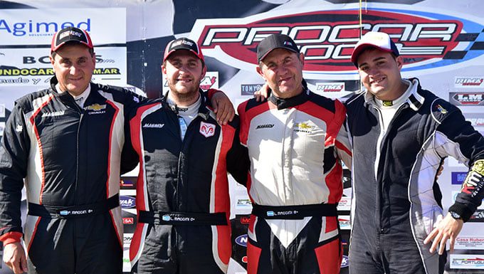 Carrera de invitados en el Procar 4000, así se integran las duplas de la Familia Maggini…