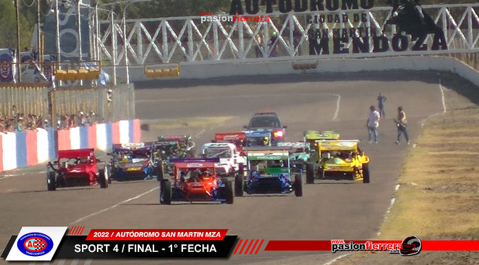 SPORT 4 – 1° fecha Series y Final – Tradicionales Autódromo Ciudad de San Martín 2022