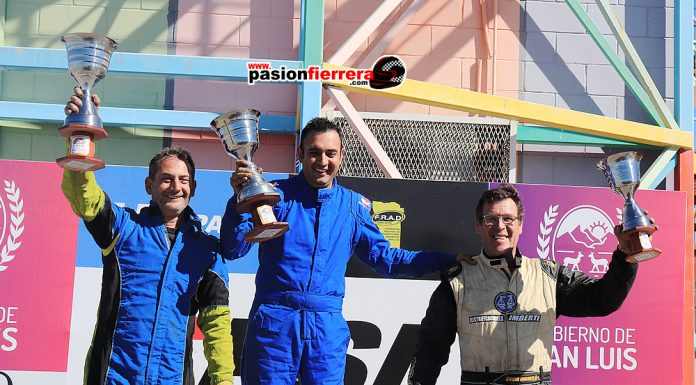 Repitió Mati, en la Clase 2 B Fioquetti en lo más alto del podio en San Luis