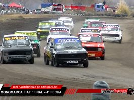 MONOMARCA FIAT – 4° fecha Series y Final – Tradicionales San Carlos Mendoza