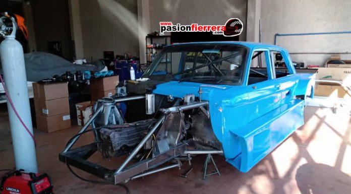 Renovado, el Falcon de la familia Vicente vuelve a pista…