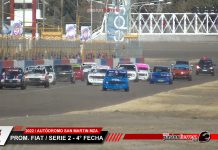 PROMOCIONAL FIAT – Series y Final – 4ª fecha Zonal Cuyano Autódromo Ciudad de San Martin