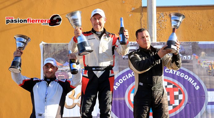 Cero sobresalto para recibir la de cuadros como líder, Luis Maggini ganó en el TC Cuyano, Fernando Secchi y Luisito Maggini completaron el podio…