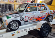 Con todo lo que necesita un auto de carrera, en venta impecable Fiat 128…