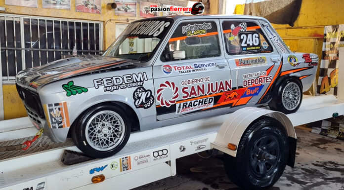 Con todo lo que necesita un auto de carrera, en venta impecable Fiat 128…
