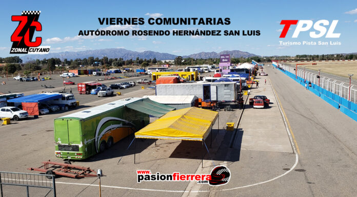 Pruebas comunitarias San Luis, el Zonal Cuyano y el Turismo Pista San Luis giran en el autódromo Rosendo Hernández, te contamos los autos presentes…