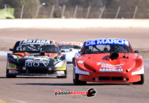 Gabriel Castillo se impuso en la segunda serie del TC Cuyano, lo escoltaron su sobrino Ricardo Moreno y Franco Benedetti…