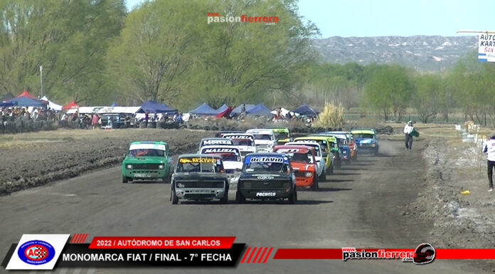 MONOMARCA FIAT – 7° fecha Series y Final – Tradicionales San Carlos Mendoza