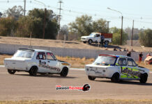1-2 Para los hermanos Sosa en la primera serie de la Promocional Fiat, Juan Manuel el ganador, Fernando segundo, batería con AS por el vuelco de Martín Aparo…