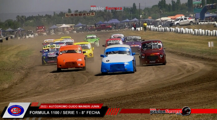 FORMULA 1100 – 8° fecha Series y Final – Tradicionales Guido Maineri Junin Mendoza 2022
