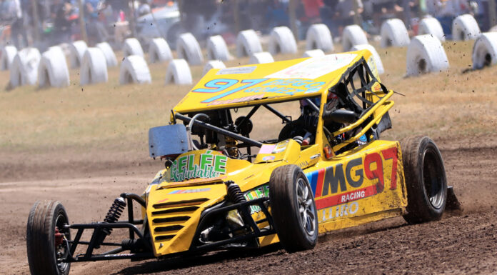 Intratable en el Sport 4, Diego “el grillo” Gómez se llevó serie y final en el circuito Raúl Imberti…
