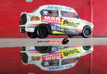 El auto del último ganador de la “850” pasó por Pista 2…