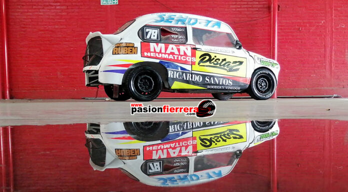 El auto del último ganador de la “850” pasó por Pista 2…