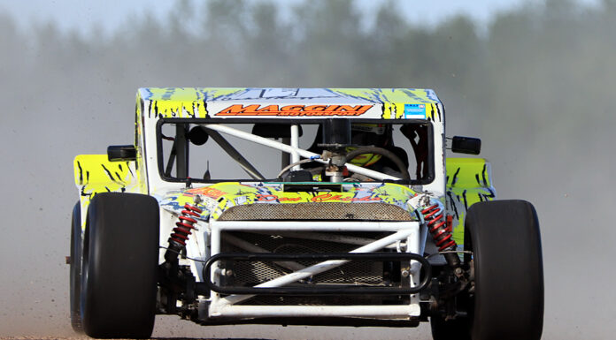Coky Maggini ganó en San Rafael y comparte podio con su papá que culminó tercero, Pablo Catana el segundo en pista y continua como líder del campeonato…