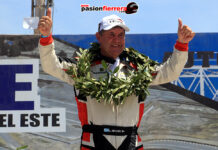 Con Ford, Luis Maggini de no participar saltó a lo más alto del podio del TC Cuyano…