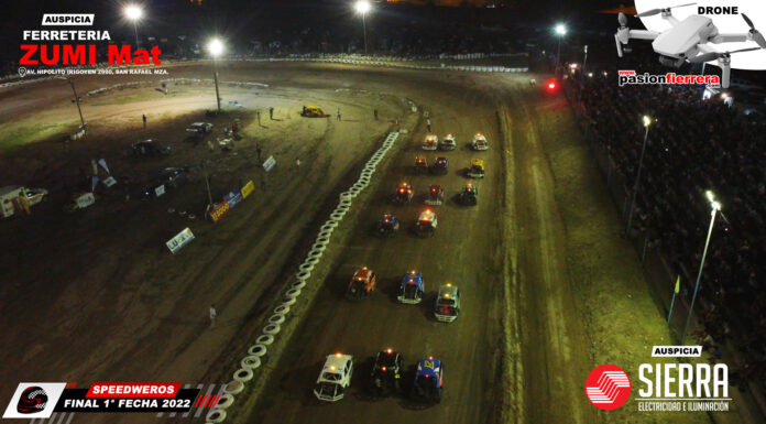 22/23 DRONE SPEEDWEROS 1° fecha Speedeway San Rafael Mendoza