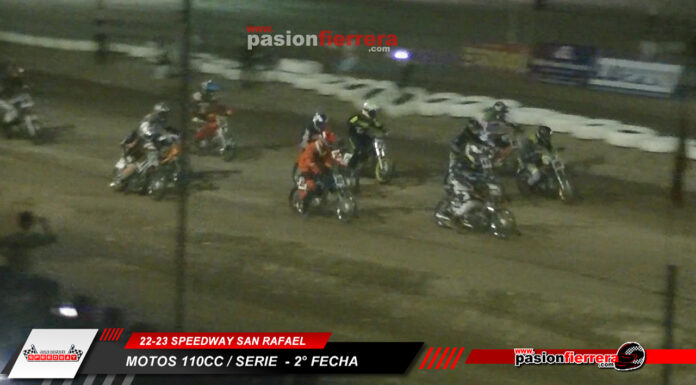 SERIES Y FINALES – MOTOS 110 “A” Y “B” 1° fecha Speedway San Rafael