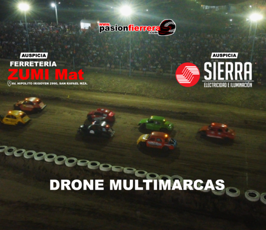 VIDEO DRONE MULTIMARCAS 1° fecha Speedeway San Rafael Mendoza