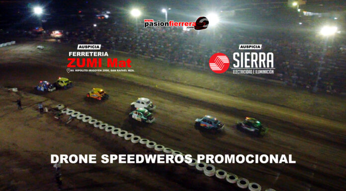 DRONE SPEEDWEROS PROMOCIONAL 1° fecha Speedeway San Rafael