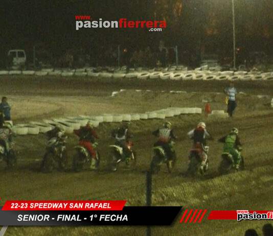 VIDEO: SERIE / FINAL – SENIOR – 1° fecha Speedway San Rafael