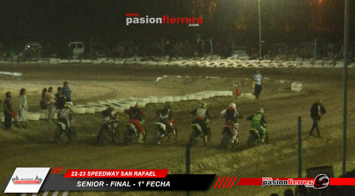 VIDEO: SERIE / FINAL – SENIOR – 1° fecha Speedway San Rafael