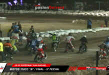 MOTOS 110cc A y B SERIES / FINAL – 5° fecha Speedway San Rafael