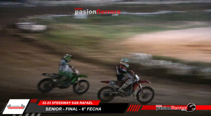 VIDEO: MOTOS SENIOR CROSS – SERIES / FINAL – 6° fecha Speedway San Rafael