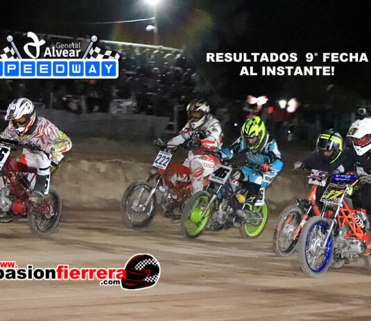 9° fecha Resultados, Speedway Gral. Alvear AL INSTANTE!