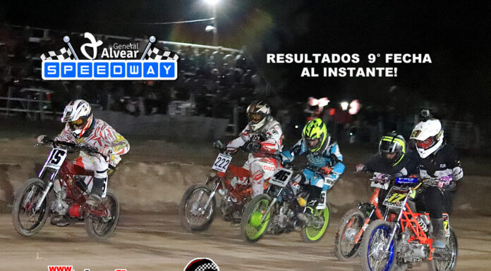 9° fecha Resultados, Speedway Gral. Alvear AL INSTANTE!