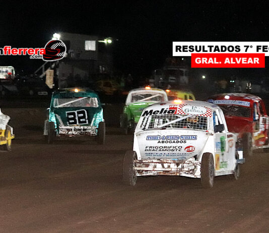 7° fecha Resultados, Speedway Gral. Alvear AL INSTANTE!