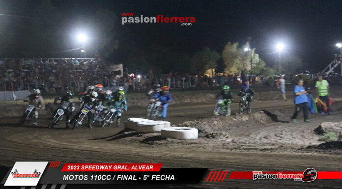 VIDEO: SENIOR | MOTO 110CC | CHINAS 5° fecha Speedway Gral Alvear 2023